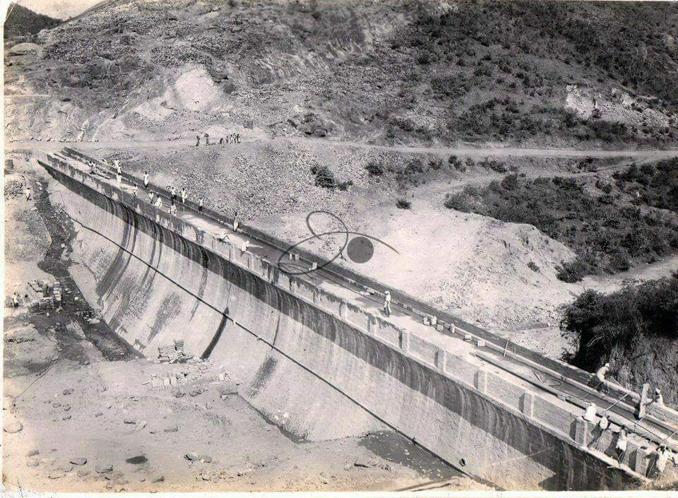 Malampuzha Dam vintage photograph — Palakkad heritage